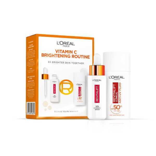 L'Oreal Paris 12% Vitamin C Serum & SPF 50 UV Fluid Duo 50ml