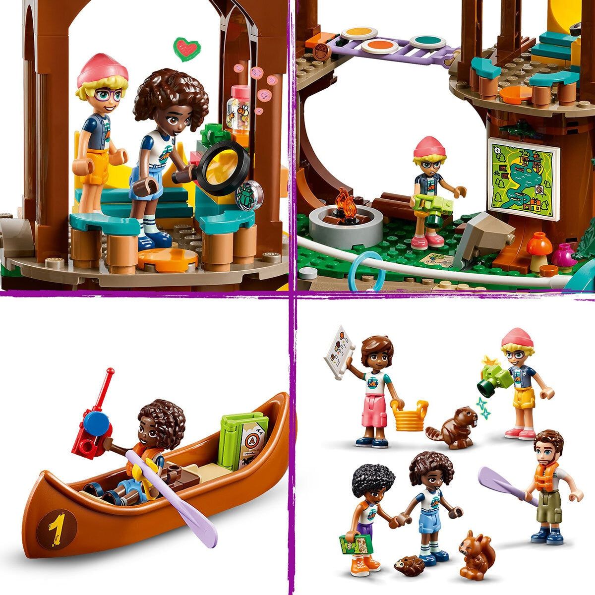 LEGO Friends Adventure Camp Tree House - Model 42631 (8+ Years)