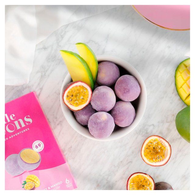Little Moons Vegan Passionfruit & Mango Mochi Ice Cream 6 x 32g