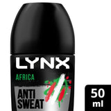 Lynx Africa Antiperspirant Deodorant Roll On 50ml