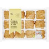 M&S 12 Cheese & Onion Rolls 300g