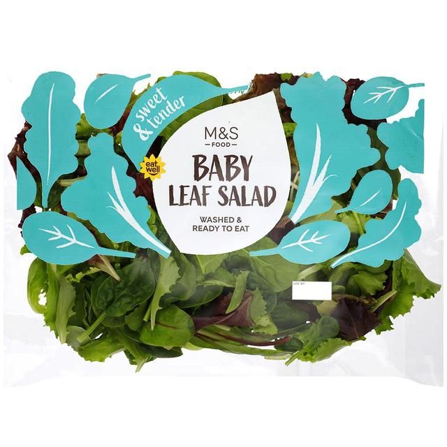 M&S Baby Leaf Salad 140g