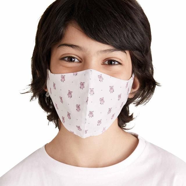 M&S Kids Covid Face Coverings Percy Pig 5 per pack