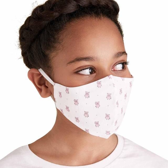 M&S Kids Covid Face Coverings Percy Pig 5 per pack