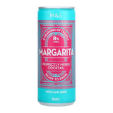 M&S Margarita Cocktail Can 250ml