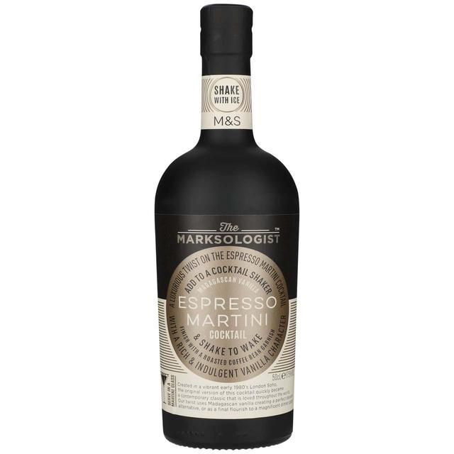 M&S Marksologist Vanilla Espresso Martini 500ml