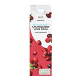 M&S No Added Sugar Cranberry Juice Drink 1L