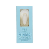 M&S Number 0 Candle
