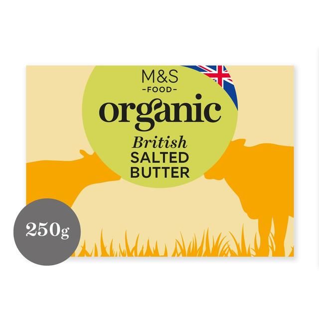 M&S Organic British Salted Butter 250g