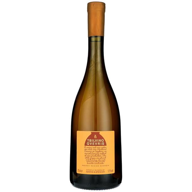 M&S Tbilvino Qvevris Orange Wine 75cl