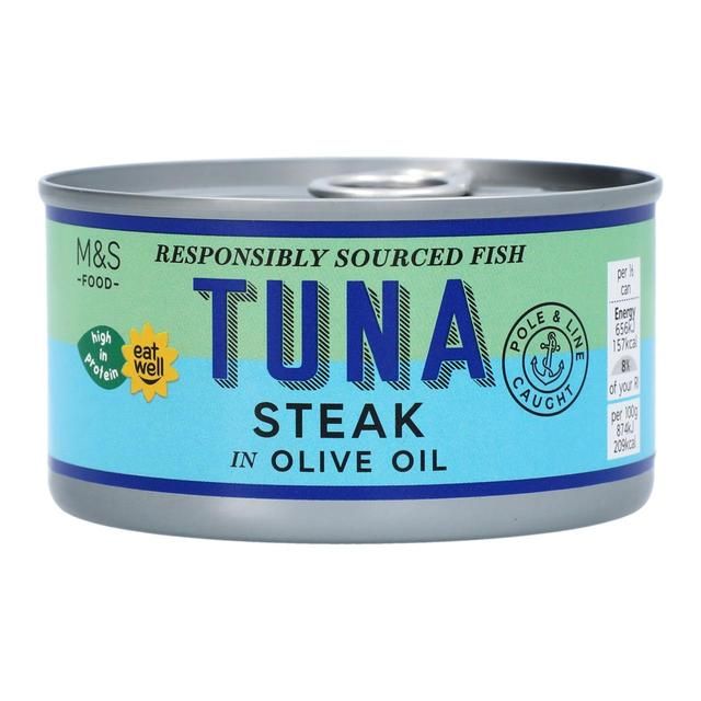 M&S Tuna Steak in Olive Oil 200g