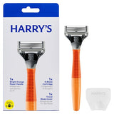 Harry's Truman Rasierer + Klinge - Leuchtendes Orange