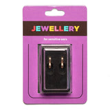 Sensation Jewellery Kleine vergoldete Herz-Creolen