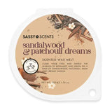 Sassy Scents Sandelholz & Patschuli Duftwachs 50 g