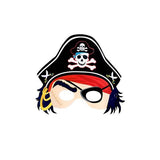 Amscan Pirate Cardboard Eye Mask (Pack of 8)