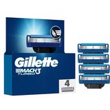 Gillette Mach3 Turbo Men’s Razor Blade Refills, 4 Count