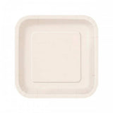 Einzigartige quadratische Dessertteller für Partys (16er-Packung)