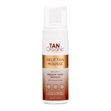Tanorganic Selbstbräunungsmousse 120ml Mittel-Dunkelbronze