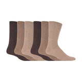 Herren-Diabetikersocken, 6er-Pack, nicht elastisch, Größen 6-11