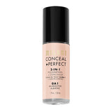 Conceal + Perfect 2 in 1 Foundation 01A Creamy Nude 30ml