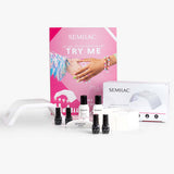Semilac UV-Gel-Lack-Starter-Set. Probieren Sie es aus