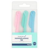 Superdrug Dermaplaning-Werkzeug x3