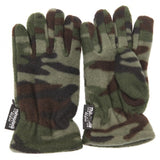 Boys Camouflage Thermal Winter Gloves (3M 40g) (3-6 Years)