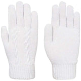 Trespass Womens Ottilie Knitted Gloves (S-M)