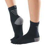 Toesox Adult Midweight Sport Toe Socks (L)