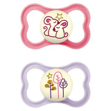 Mam Air Night 6+ Months Soother - Pink