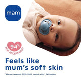 MAM Night 6+m Soother 2pk 2 per pack