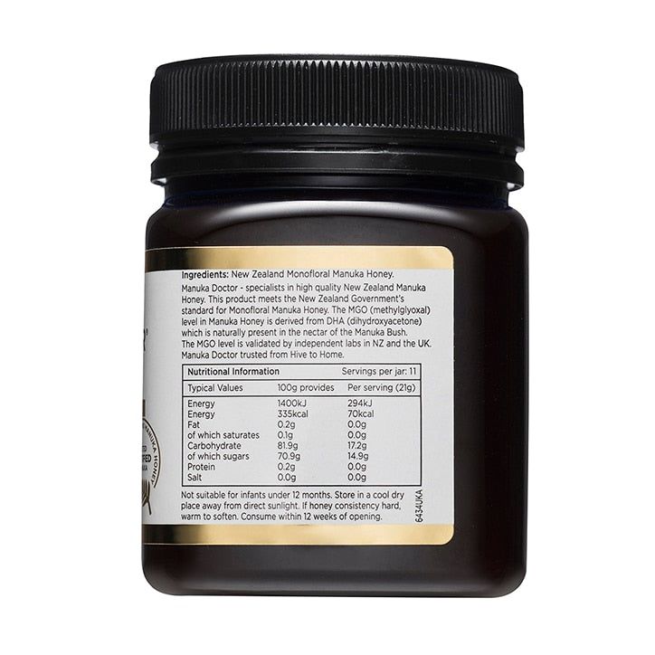 Manuka Doctor Manuka Honey MGO 240 500g