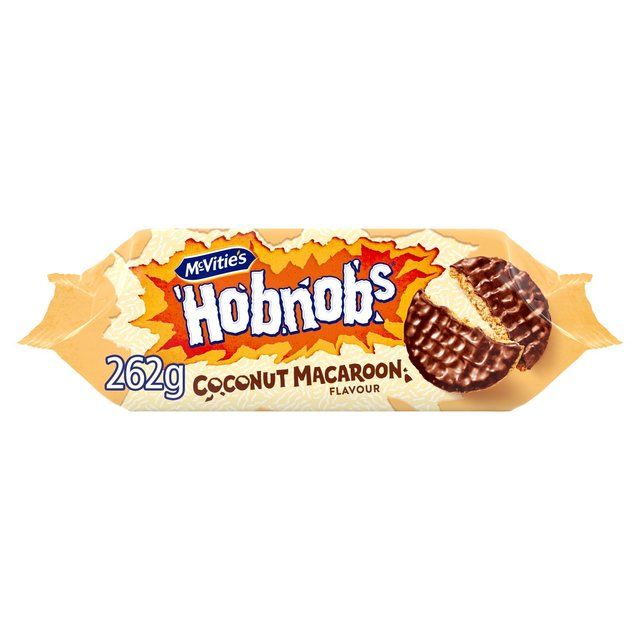 McVitie's Hobnobs Chocolate Coconut Macaroon Biscuits 262g
