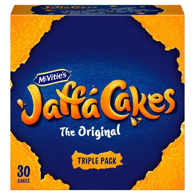 McVitie's Jaffa Cakes Original Triple Pack Biscuits 30 per pack