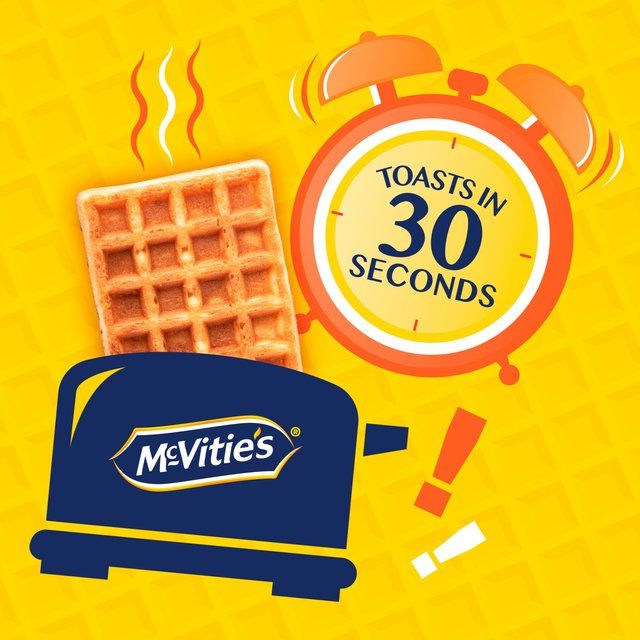 McVitie's Toasting Waffles 8 per pack
