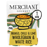 Merchant Gourmet Mango Chilli Lime Wholegrain & White Microwave Rice 250g