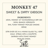 Monkey 47 Gin Kiosk Gift Set 15cl