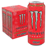 Monster Energy Drink Ultra Watermelon 4 x 500ml