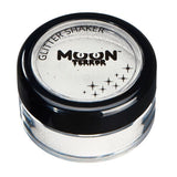 Moon Terror Halloween Glitter Shakers Wicked White