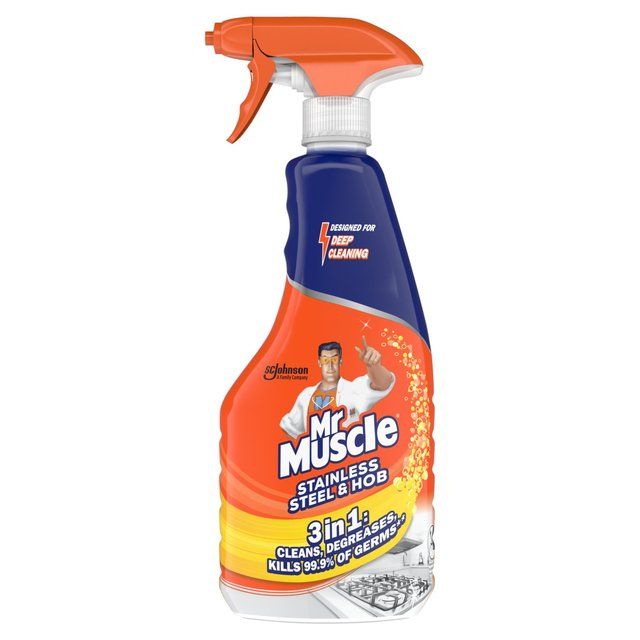 Mr Muscle Stainless Steel & Hob Cleaner 530ml