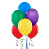 Multicoloured 30cm Latex Party Balloons 10 per pack