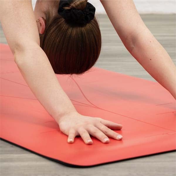 Myga Extra Large Red Alignment Yoga Mat