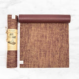 Myga Jute Mat - Black Plum