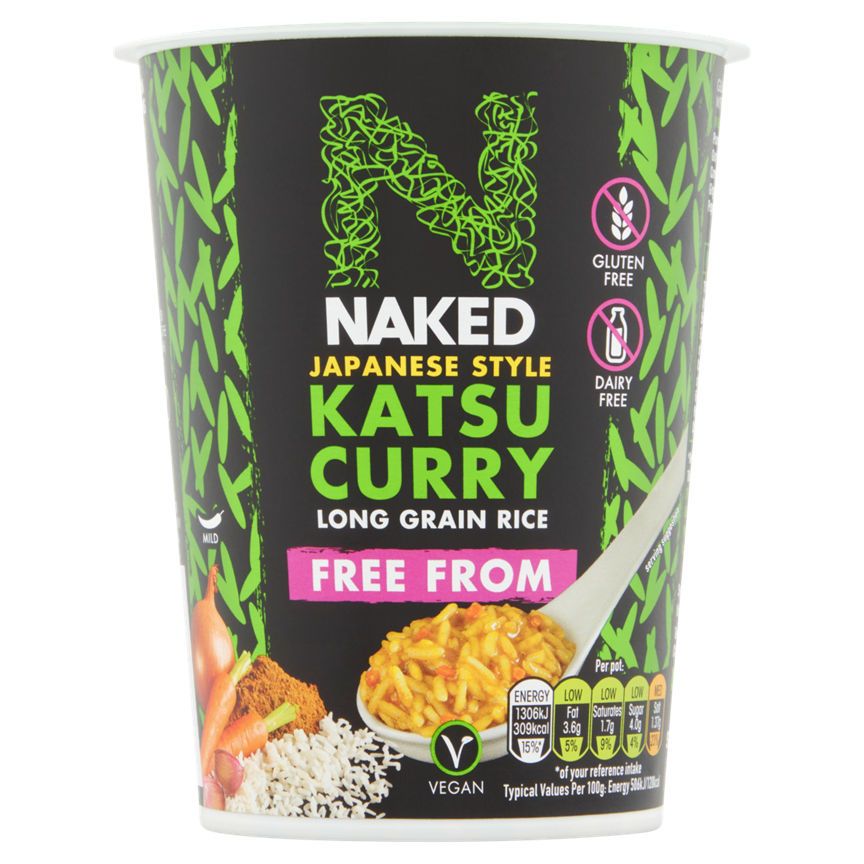 Naked Free From Japanese Style Katsu Curry
