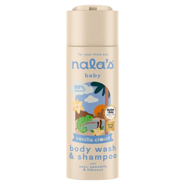 Nala's Baby Body Wash & Shampoo Vanilla Cloud 200ml