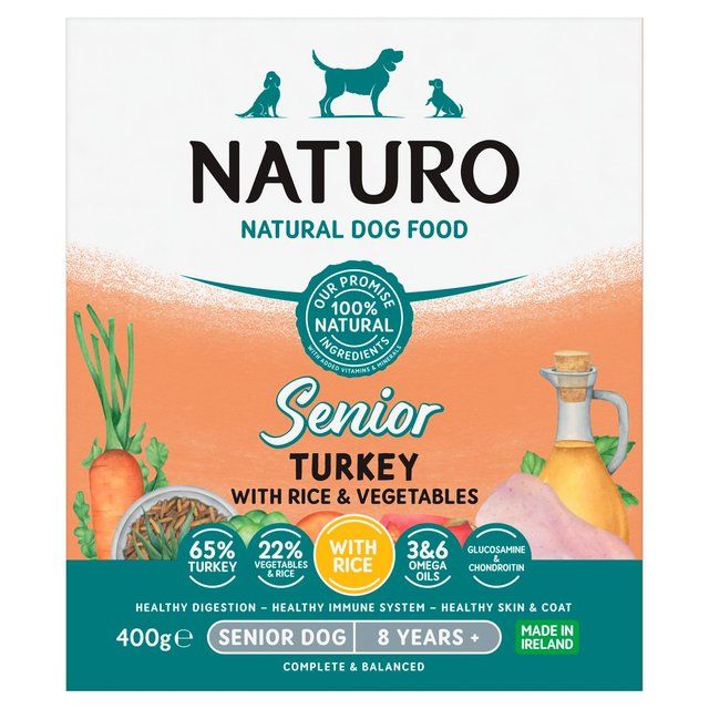 Naturo Senior Turkey with Rice 400g