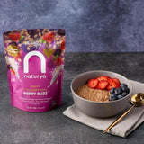 Naturya Organic Overnight Breakfast Oats Berry Buzz 300g