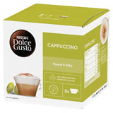 Nescafe Dolce Gusto Cappuccino Pods 8 per pack