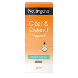 Neutrogena Clear & Defend Oil Free Moisturiser 50ml