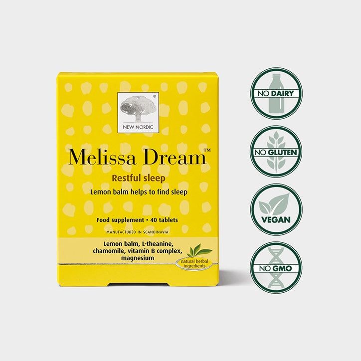 New Nordic Melissa Dream 40 Tablets